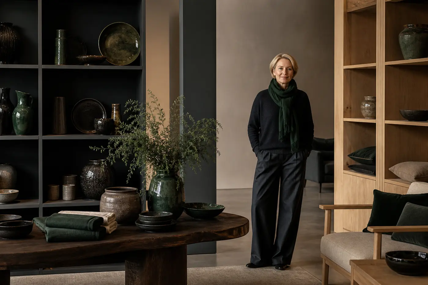 Робочий простір шоуруму ZJ Deco Home